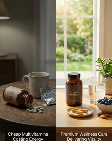 Cheap multivitamins cost you energy.