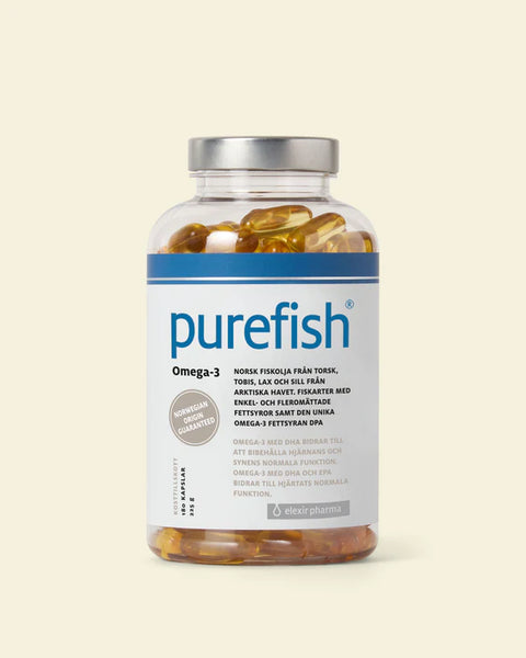 Purefish Omega-3 180 capsules product bottle