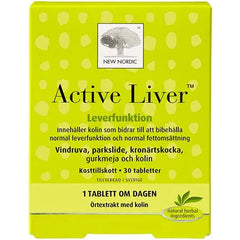 New Nordic Active Liver 30 tablets product package