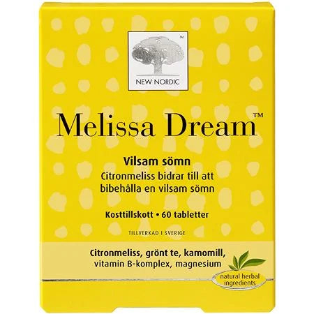 New-Nordic-Melissa-Dream-dietary-supplement-60-pcs.webp