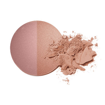 INIKA Organic Baked Blush Duo Burnt Peach 6.5 g – product image 2