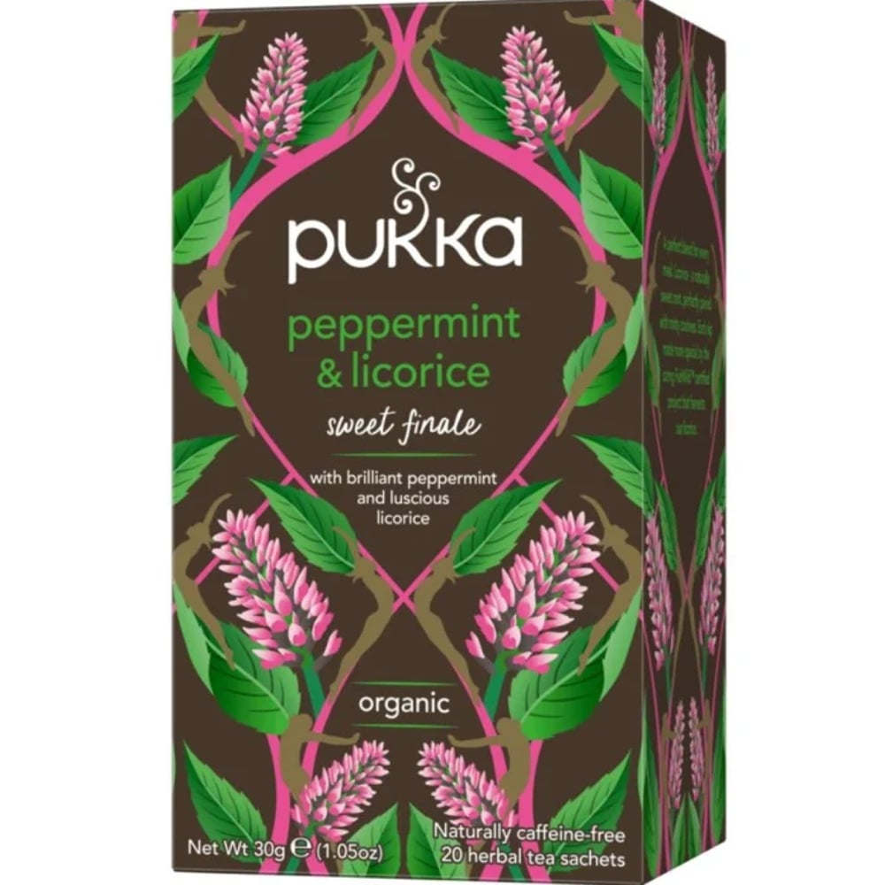 Pukka Tea Peppermint & Licorice 20 pcs