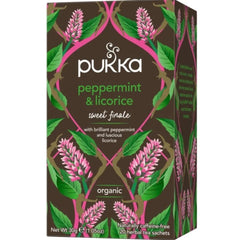 Pukka Tea Peppermint & Licorice 20 pcs