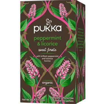 Pukka Tea Peppermint & Licorice 20 pcs