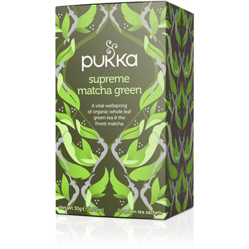 Pukka Tea Supreme Matcha Green 20 pcs
