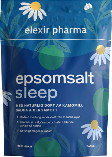 Elexir Pharma Epsom Salt Sleep 1 kg