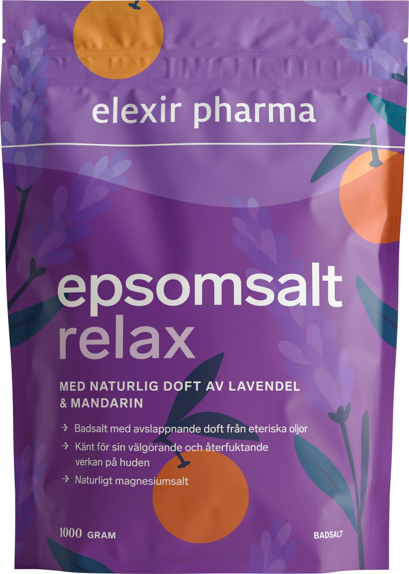 Elexir Pharma Epsom Salt Relax 1 kg