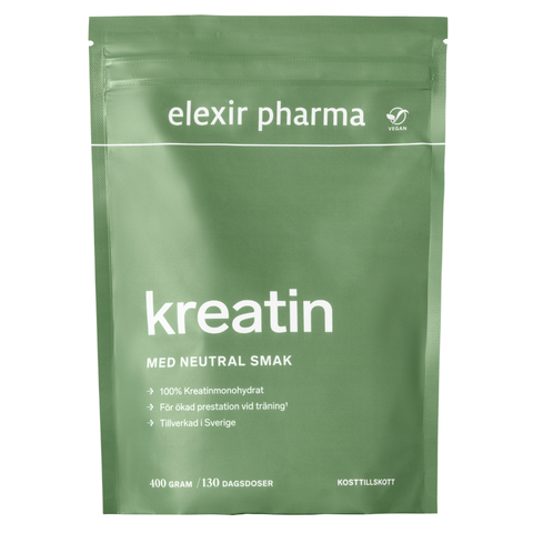 Elexir Pharma Creatine Natural 400 g package