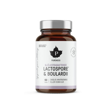 Pureness Probiotics Lactospore & Boulardii 60 Capsules
