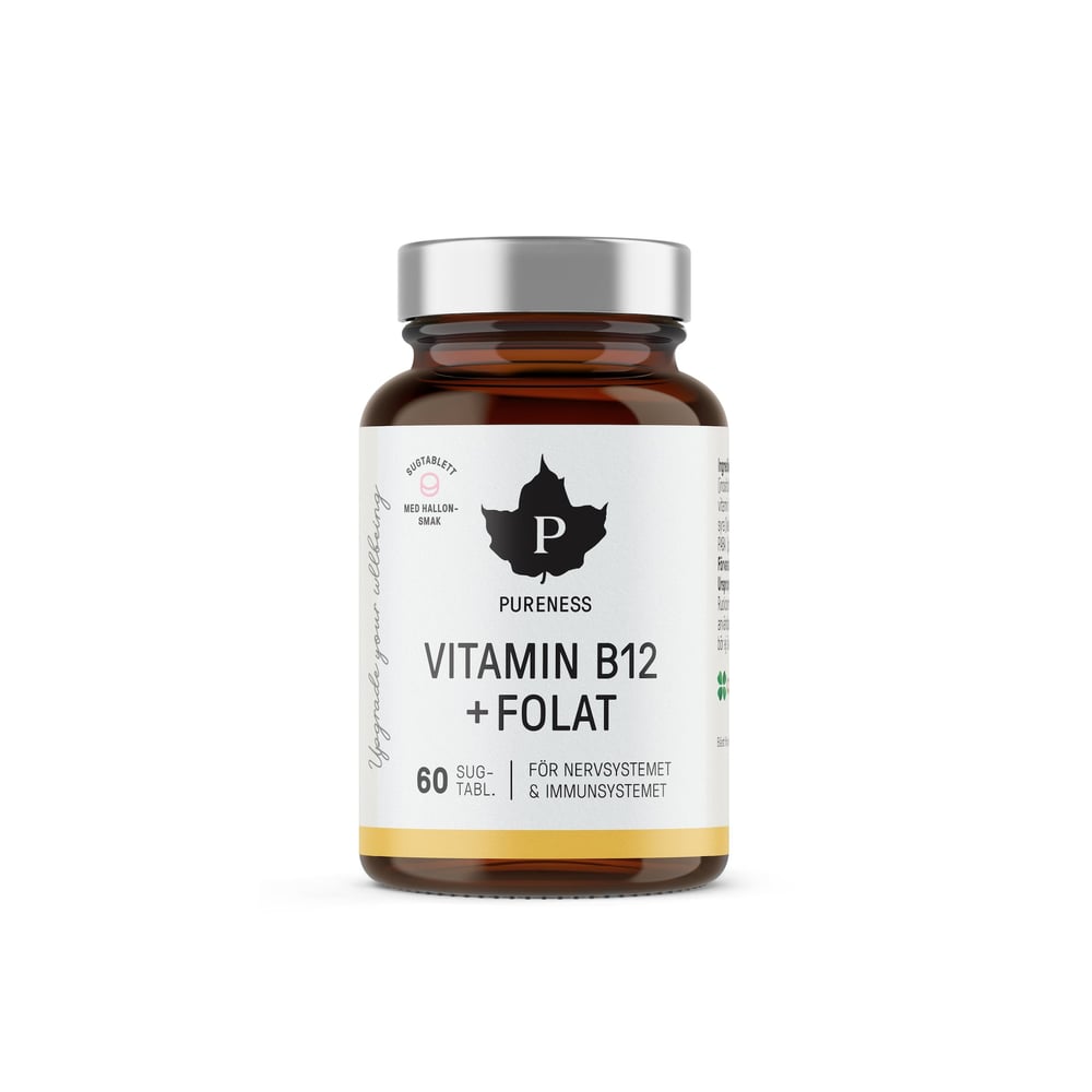 Pureness Vitamin B12 + Folate 60 sugTablets