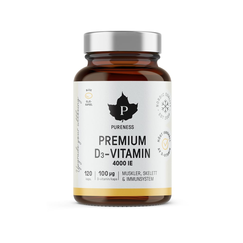 Pureness Premium Vitamin D 120 Capsules