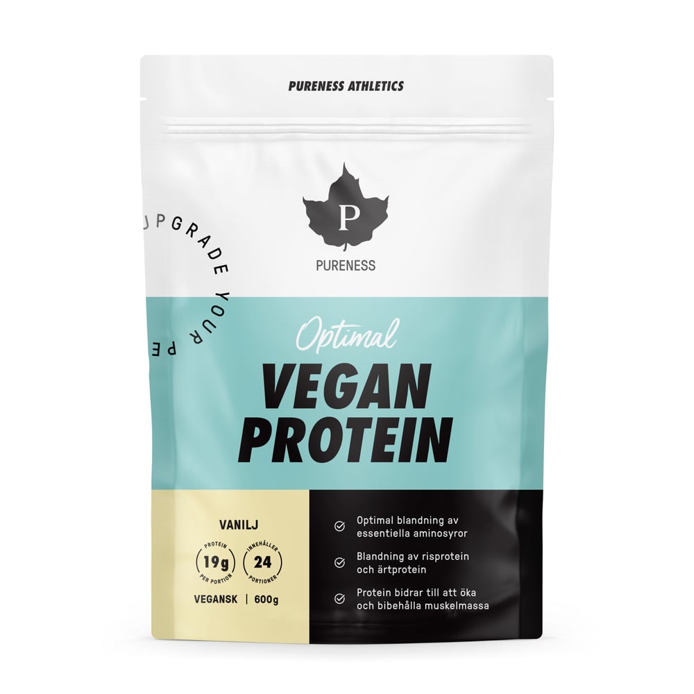 Pureness Athletics Optimal Vegan Protein Vanilla 600 g