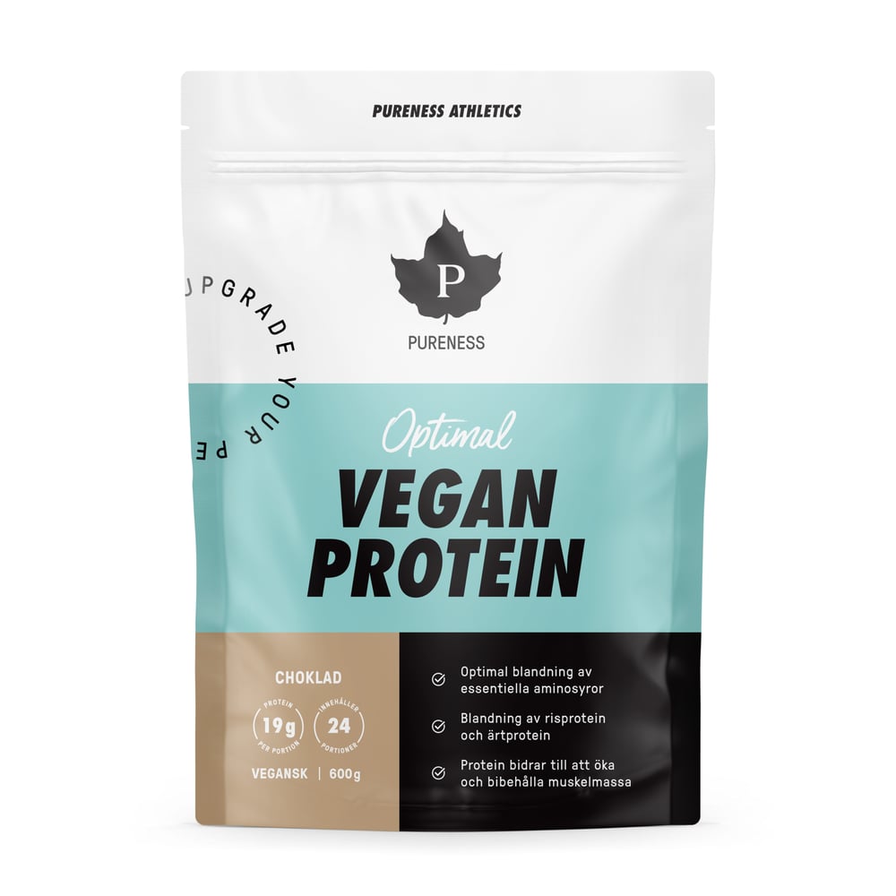 Pureness Athletics Optimal Vegan Protein Chocolate 600 g
