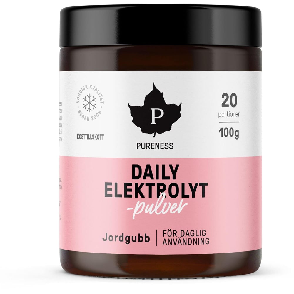 Pureness Daily Electrolyte Powder Strawberry 100 g