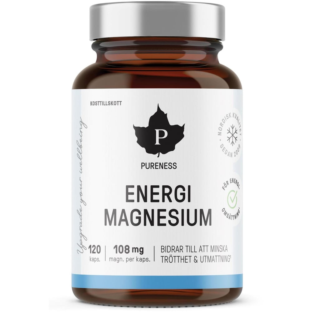 Pureness Energy Magnesium 120 Capsules