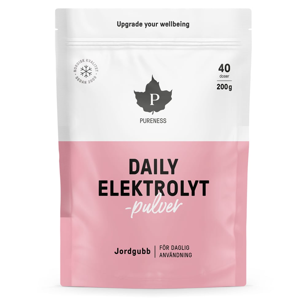 Pureness Daily Electrolyte Powder Strawberry 200 g