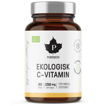 Pureness Organiclogisk C-vitamin 60 Capsules