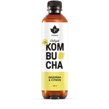 Pureness Kombucha Ginger & Lemon Organic 400 ml