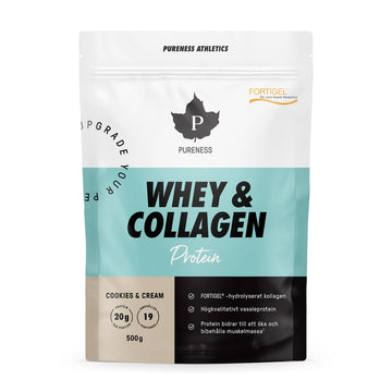 Pureness Athletics Whey & Collagen Cookies & Cream - 500 g