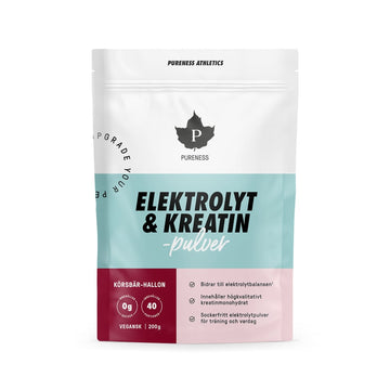 Pureness Elektrolyt & Creatinepulver Cherry Raspberry 200 g
