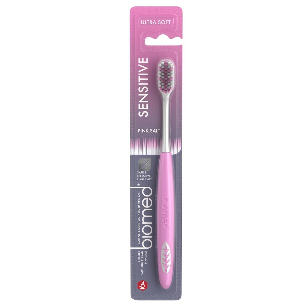 Biomed Pink Salt Ultrasoft Toothbrush 1 pcs - Assorted Colors