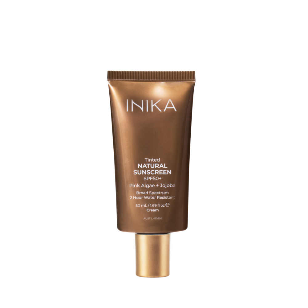 INIKA Organic Tinted Natural Sunscreen SPF50 Plus 50 ml