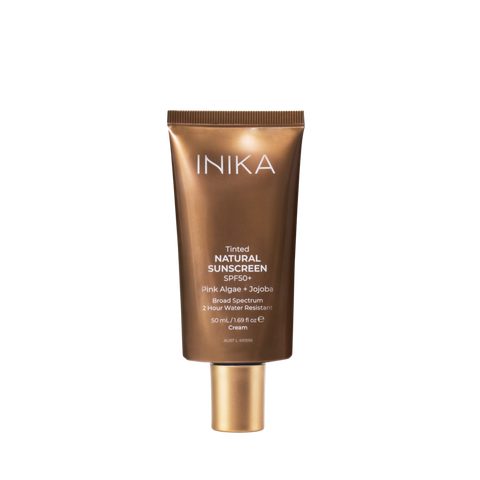 INIKA Organic Tinted Natural Sunscreen SPF50 Plus 50 ml