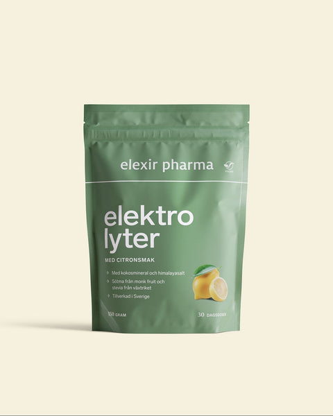 Elexir Electrolytes Lemon 150 g package