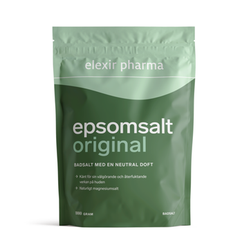 Elexir Pharma Epsom Salt Original 1 kg new packaging