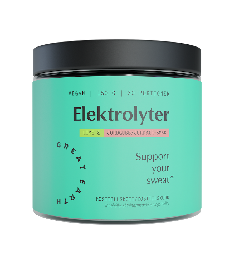 Great Earth Elektrolyter Jordgubb/Lime 135 g