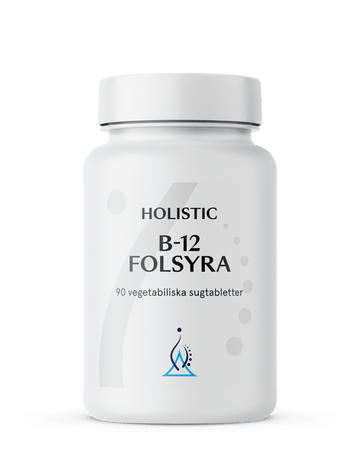 Holistic B-12 Folic Acid 90 Tablets official product image