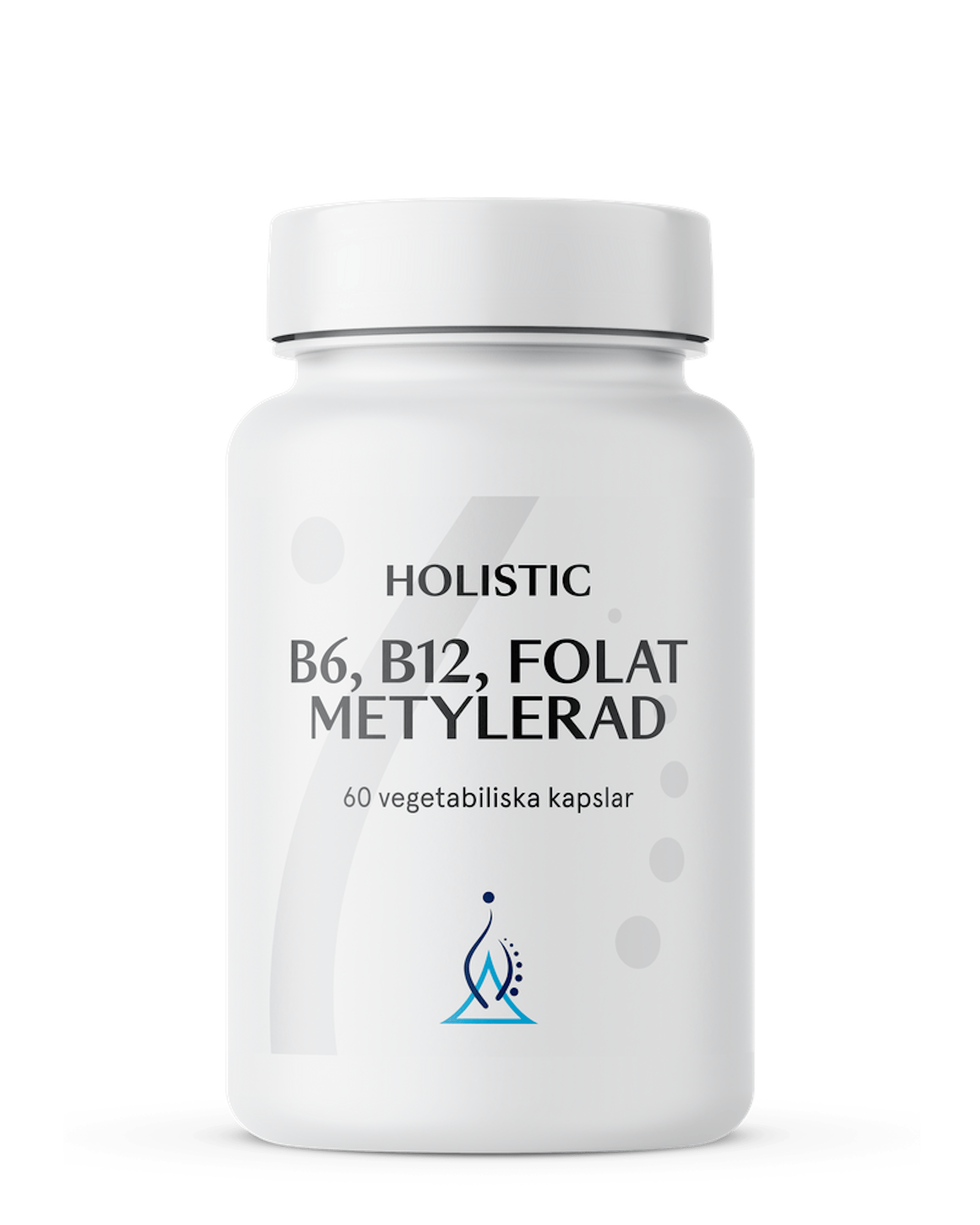 Holistic B6, B12 and Folate Methylated, 60 capsules