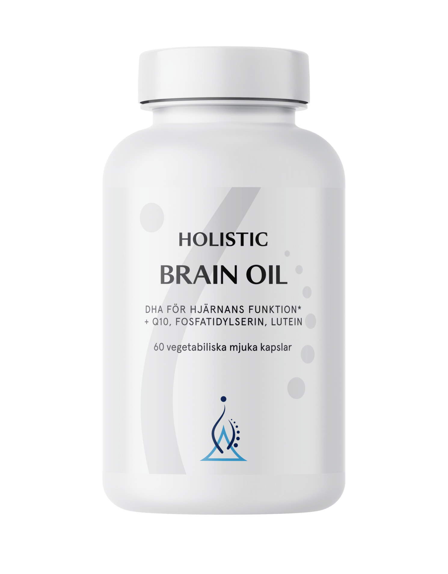 Holistic Brain Oil 60 capsules product bottle