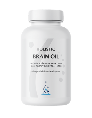 Holistic Brain Oil 60 capsules product bottle
