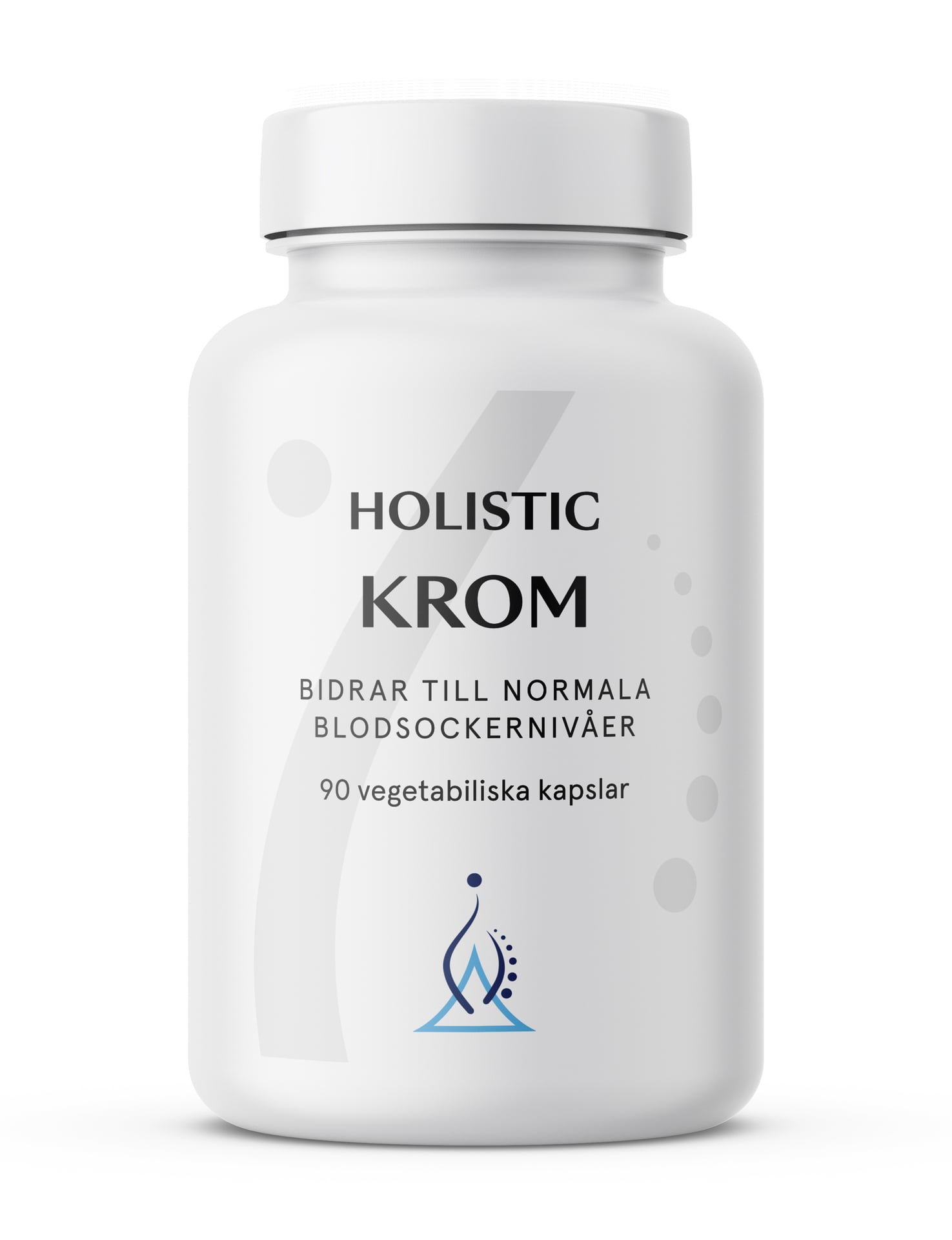 Holistic Chromium 200 micrograms 90 capsules product bottle