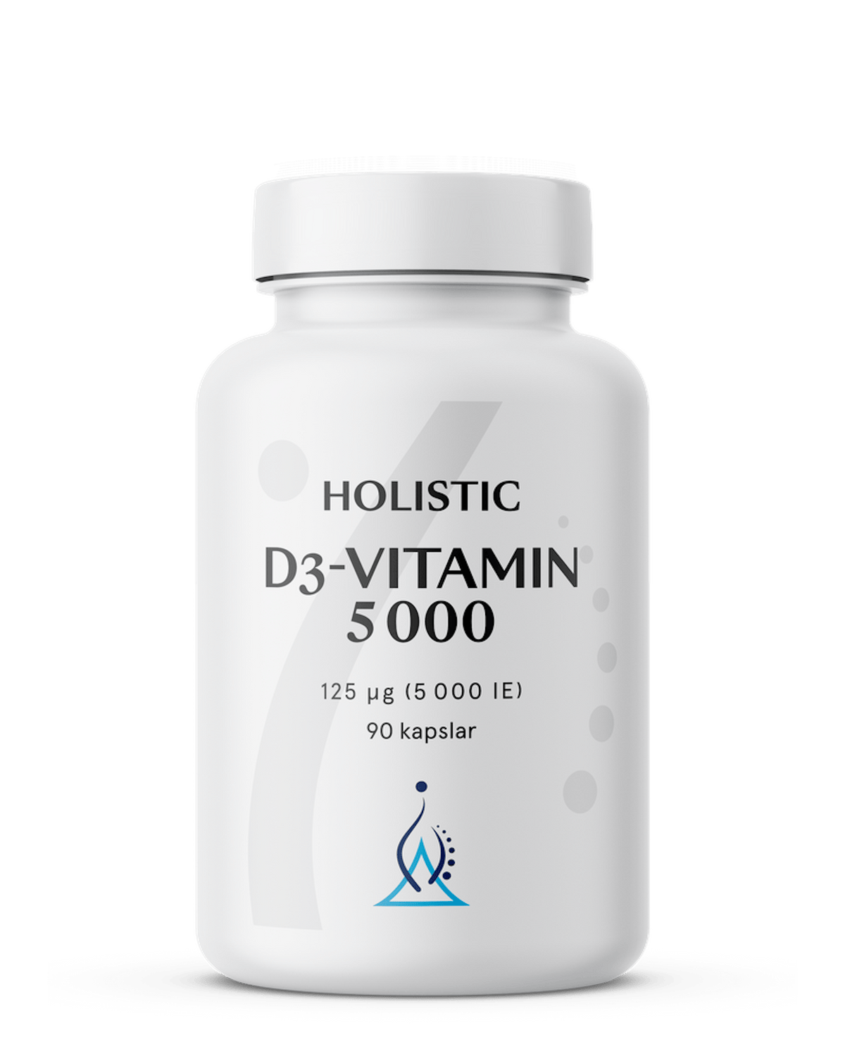 Holistic D3-vitamin 5000, 90 capsules