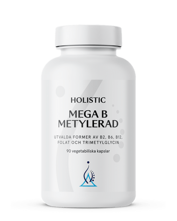 Holistic Mega B Methylated, 90 capsules