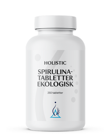 Holistic Organic Spirulina 250 Tablets official product image