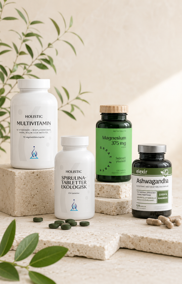 Natural supplements from Holistic, Great Earth and Elexir at iWell Shop
