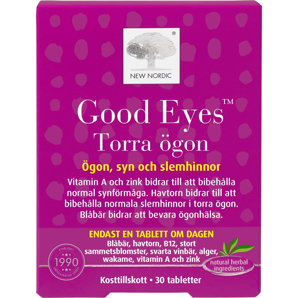 New Nordic Good Eyes Dry Eyes 60 tablets