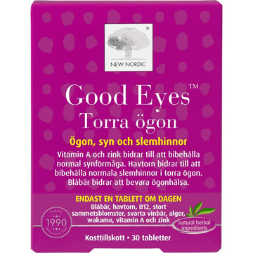 New Nordic Good Eyes Dry Eyes 60 tablets