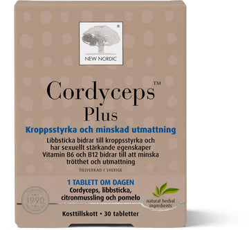 New Nordic Cordyceps Plus 30 Tablets