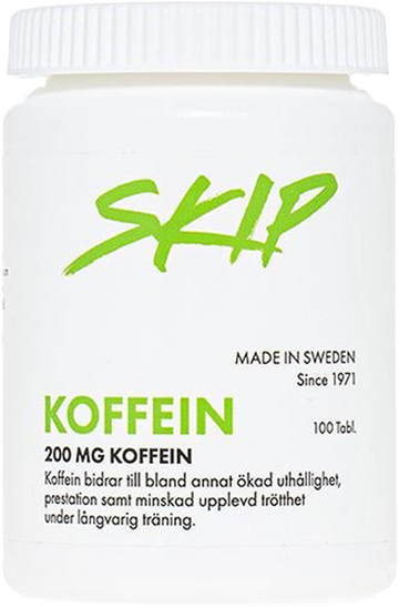 Skip Caffeine 200 mg 100 Tablets front package image