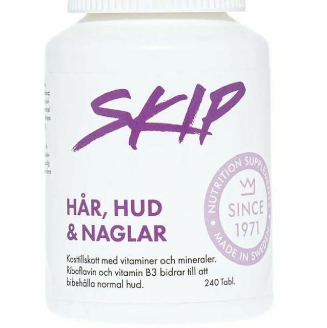 Skip Hair Skin and Nails 240 Tablets front package image