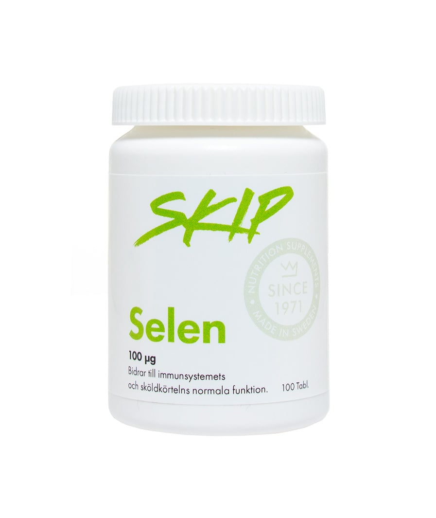 Skip Selenium 100 Tablets front package image