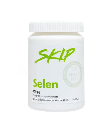 Skip Selenium 100 Tablets front package image