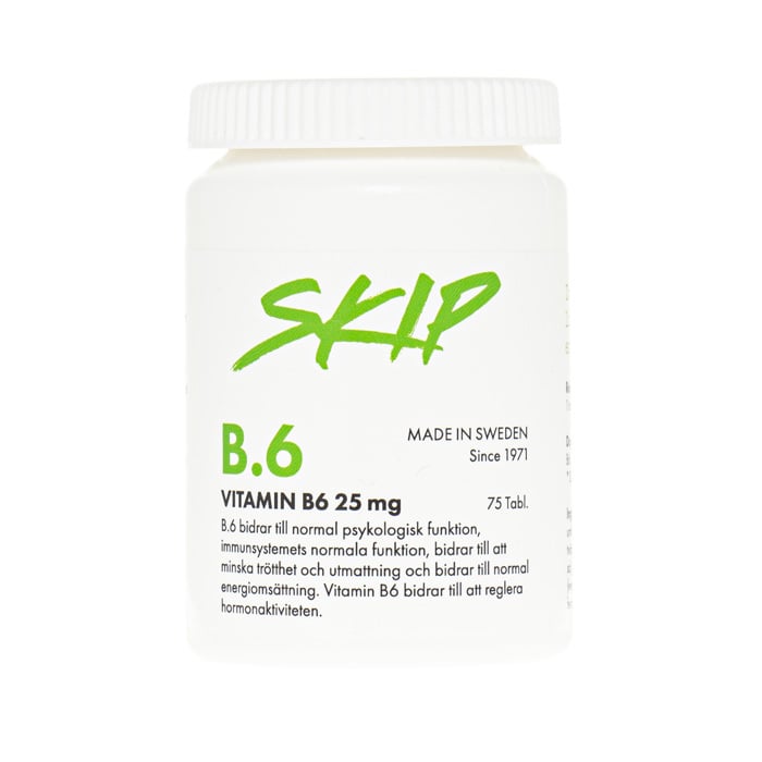 Skip Vitamin B6 25 mg 75 tablets