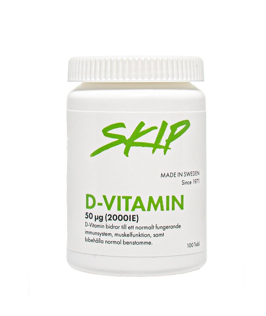Skip Vitamin D 50 mcg 100 Tablets