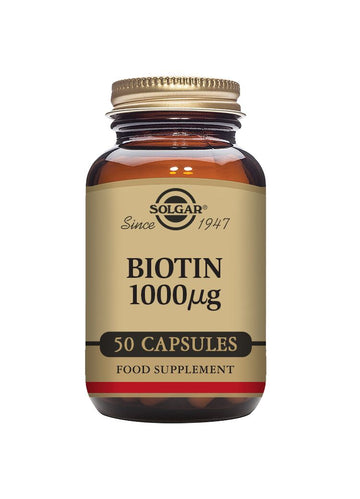 Solgar Biotin 1000 µg 50 capsules