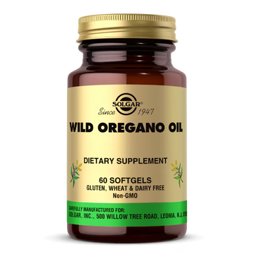 Solgar Wild Oregano Oil 60 Softgels UPC 033984020290